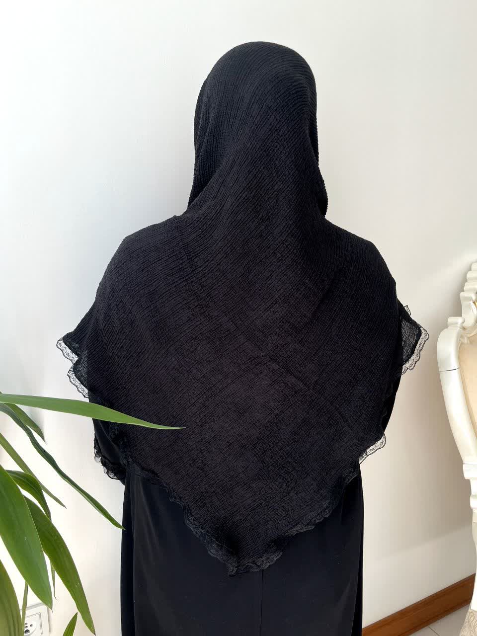 روسری نخی پلیسه محرا